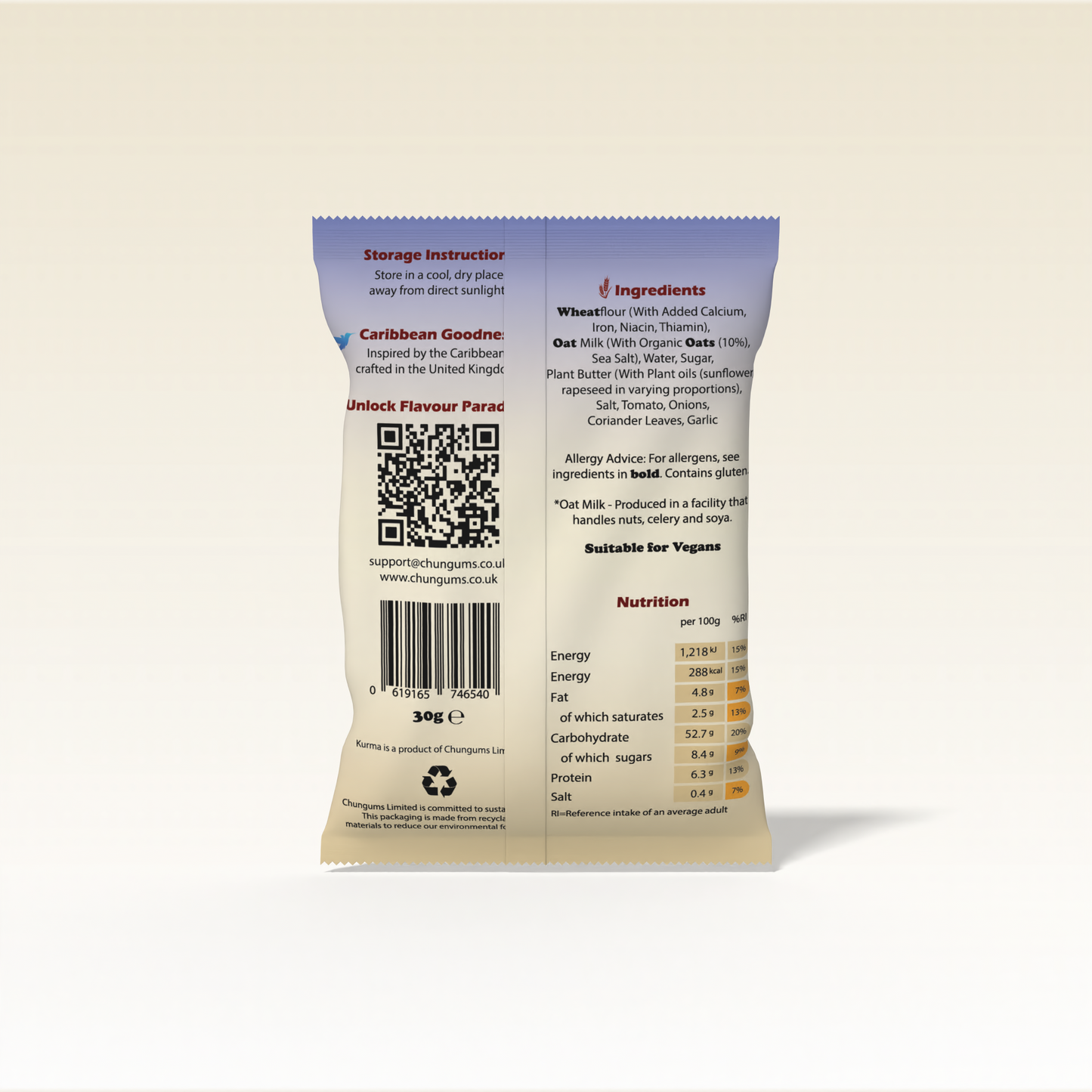 Simply Salted (12 x 30g) - Plant Based